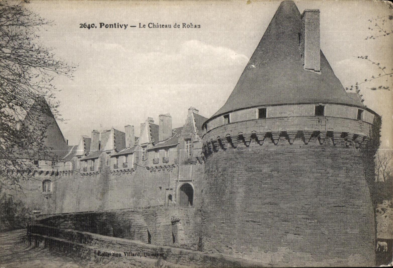 CPA Pontivy the Castle of Rohan