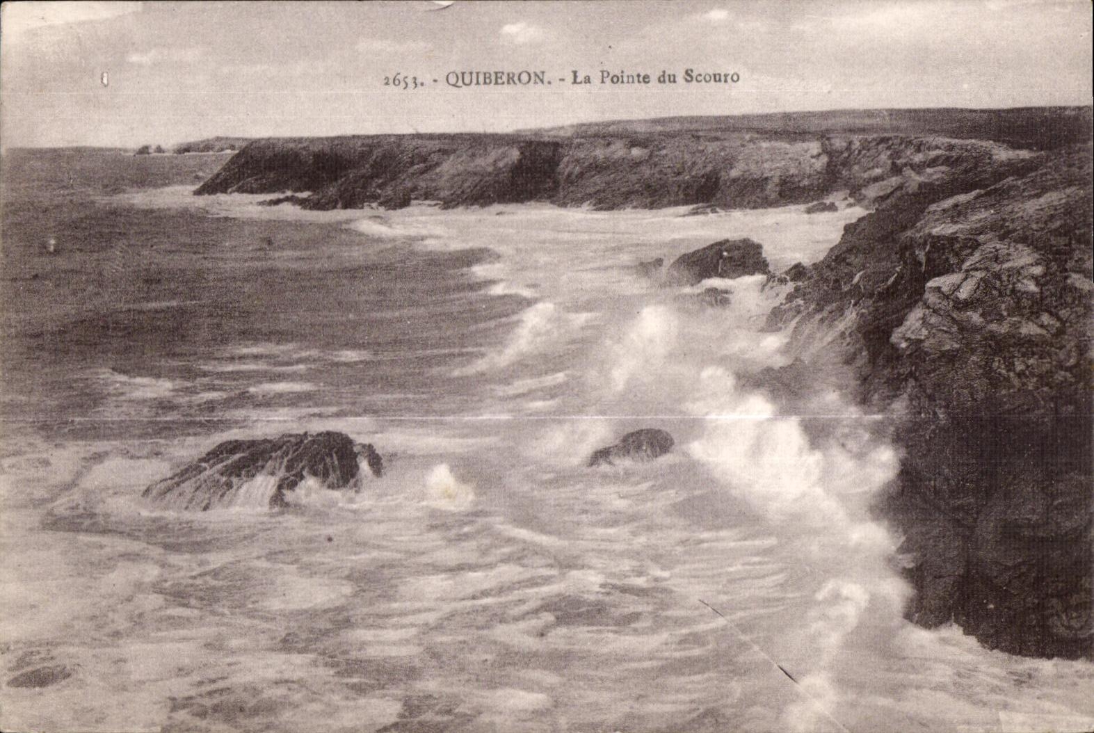 CPA Quiberon La Pointe Du Scouro