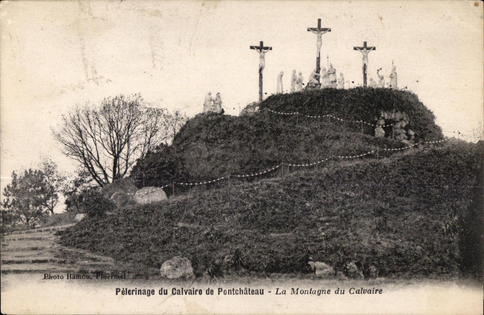 CPA Pilgrimage of the Martyrdom of Pontchateau the Mountain of the Martyrdom