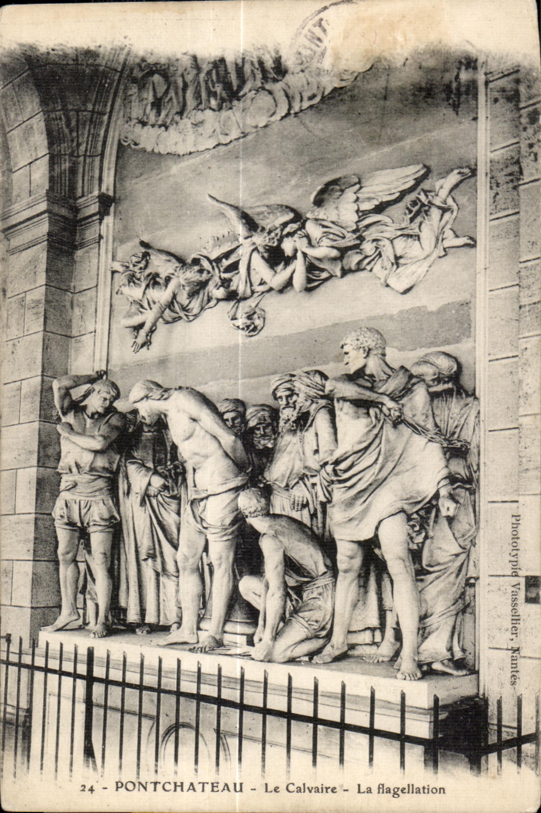 CPA Pilgrimage the Martyrdom scourging