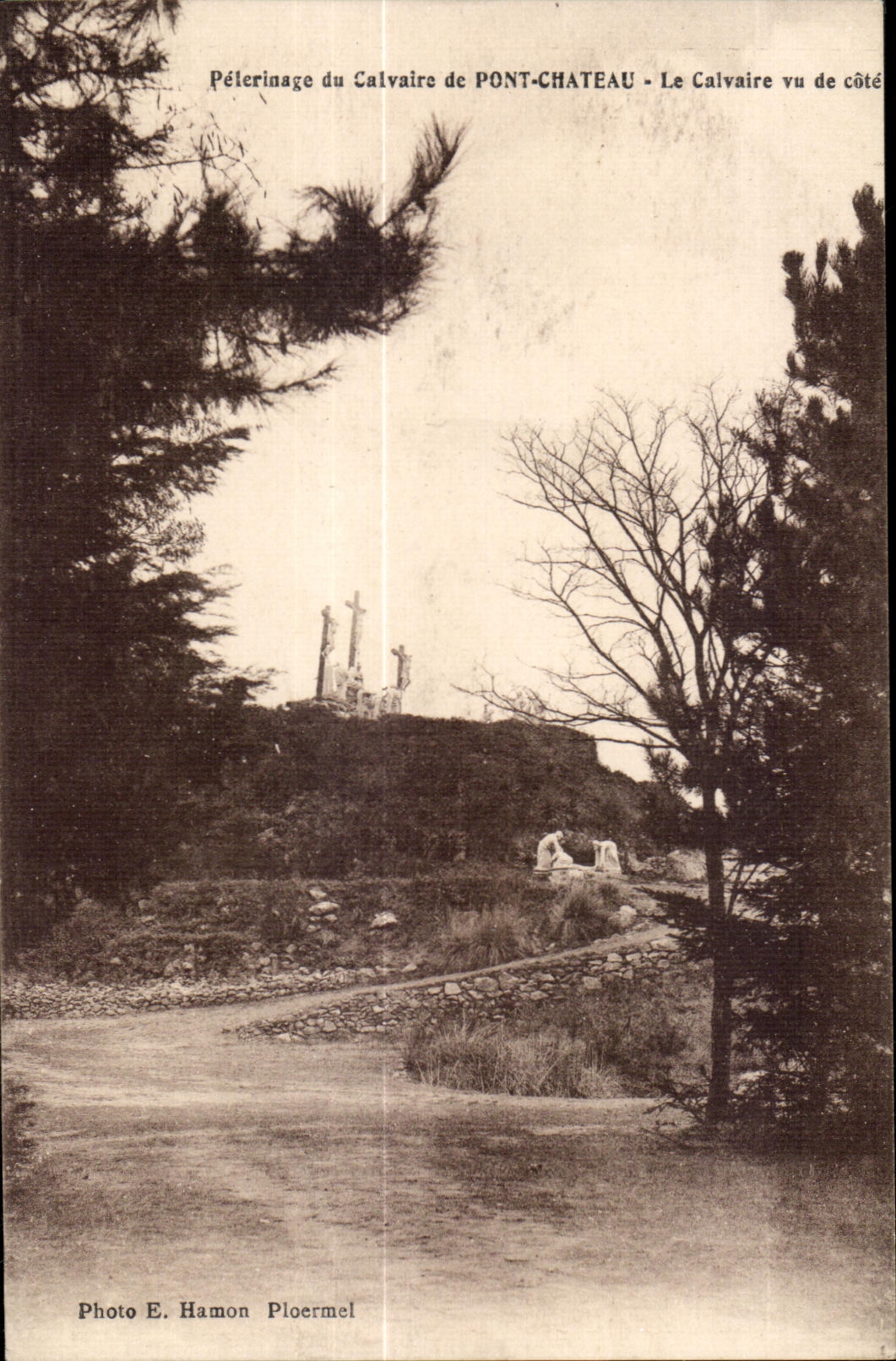 CPA Pilgrimage of the martyrdom of bridge castle the martyrdom seen of dimension