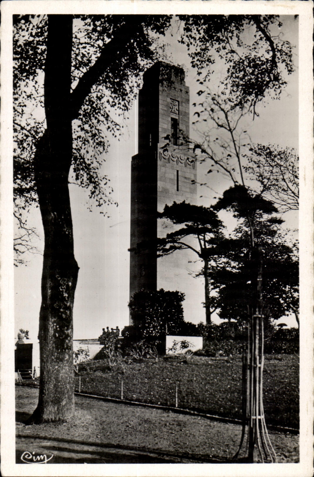 CPA Brest (Finistere) monument americain