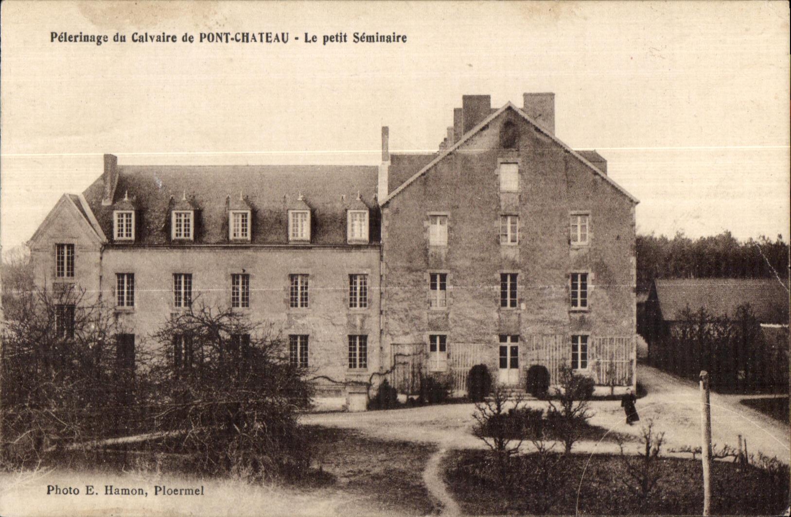 CPA Pilgrimage of the Martyrdom of Pontchateau the small Seminar