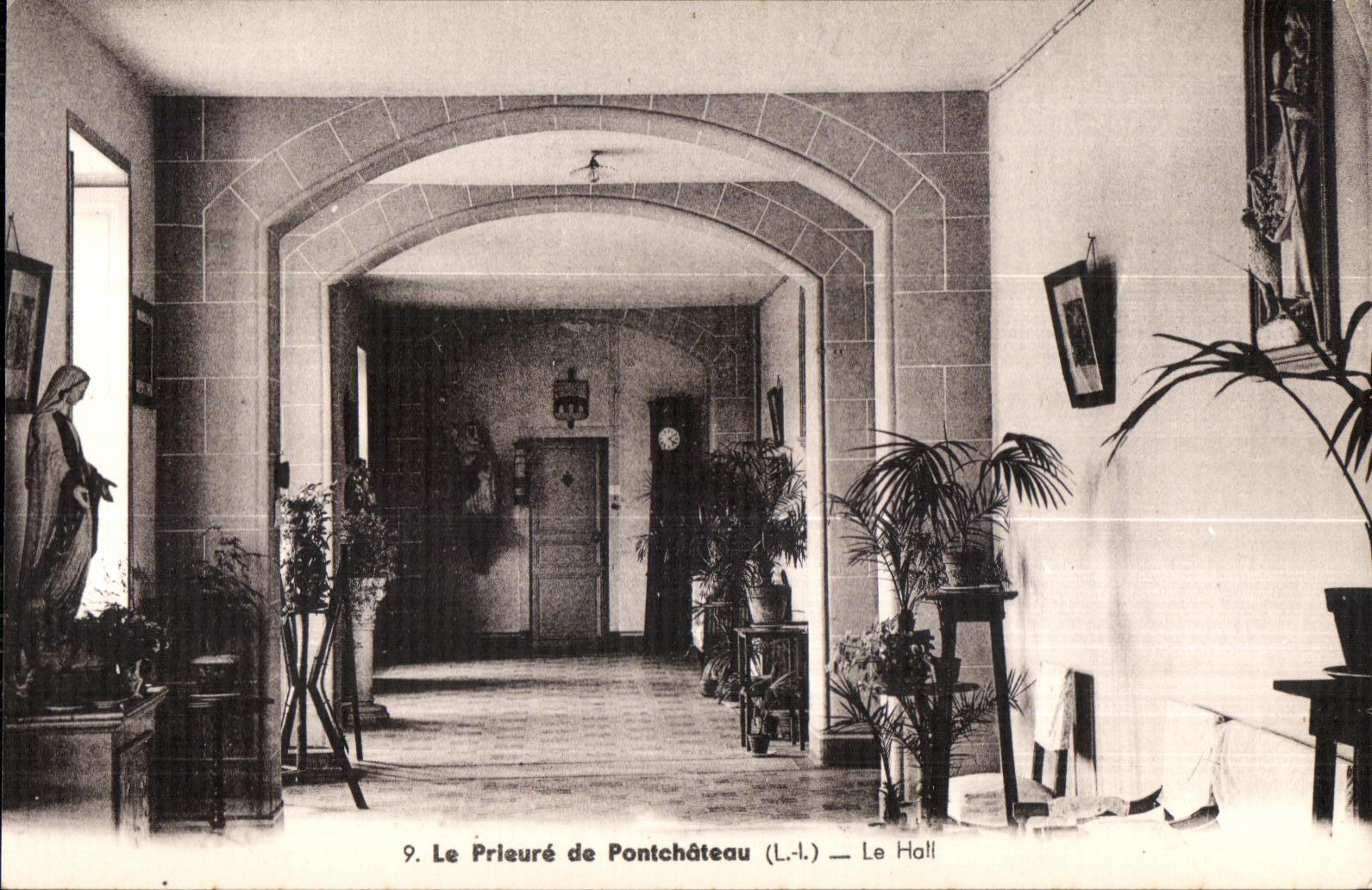 CPA the Prioress of Pontchateau the Hall