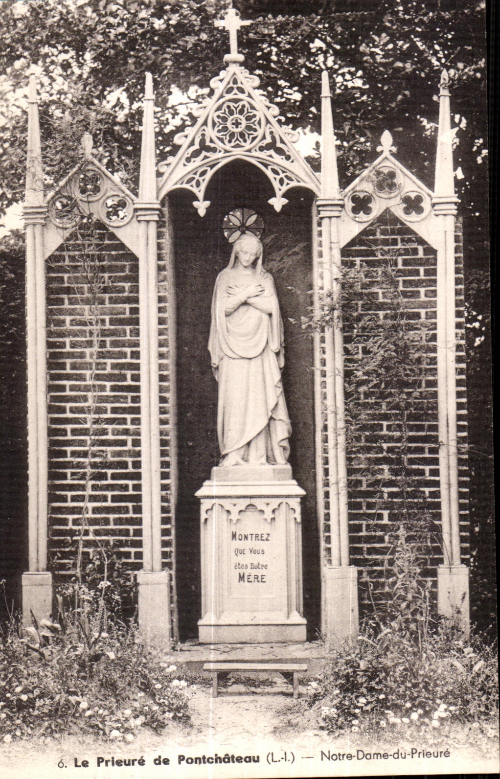 CPA the Prioress of Pontchateau Notre Dame Prioress