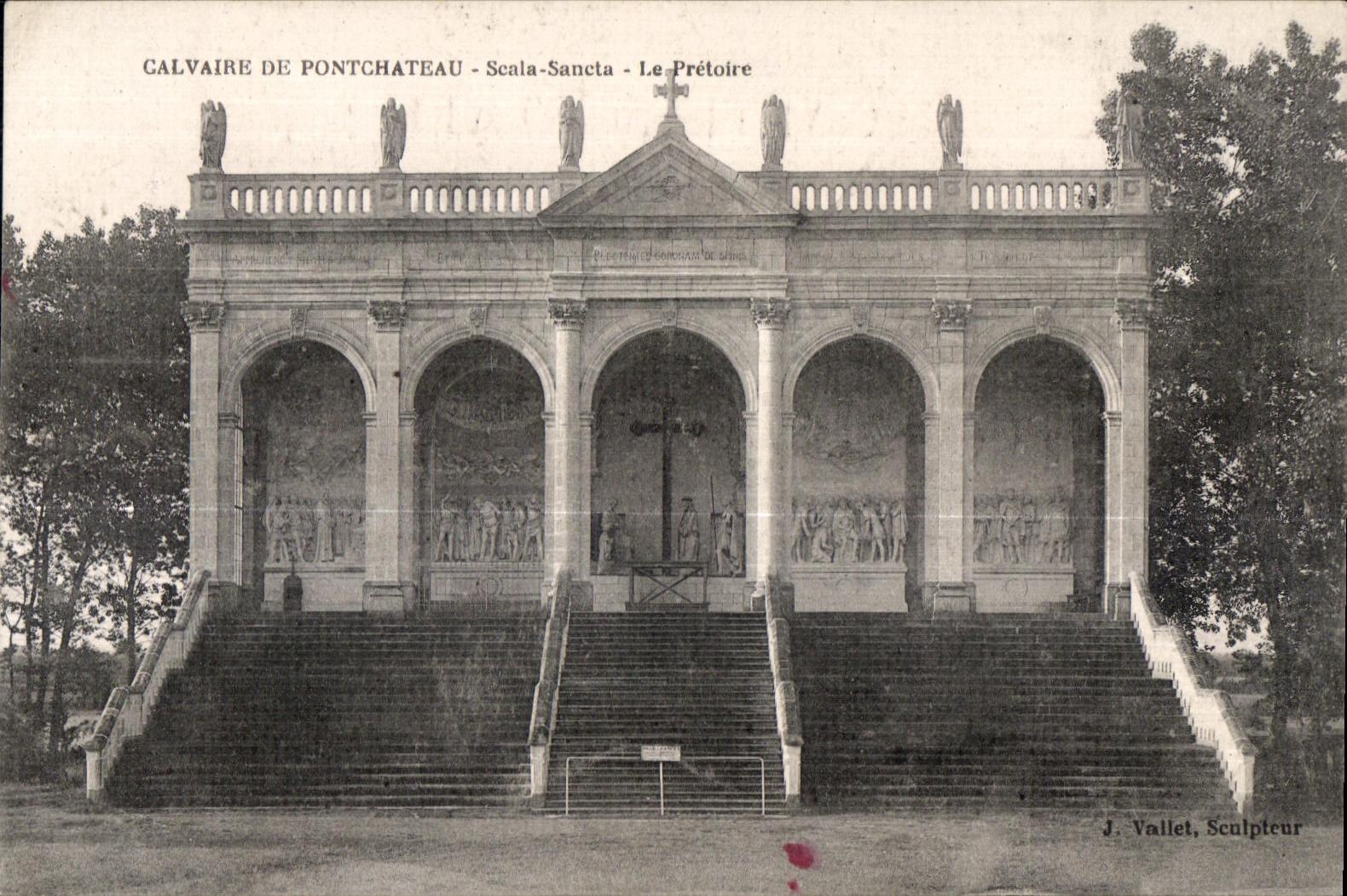 CPA Caivaire De Pontchateau Scala Saneta Pretofre