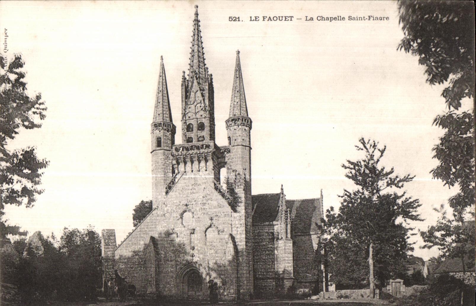 CPA Le Faouet La Chapelle Saint Fiacre