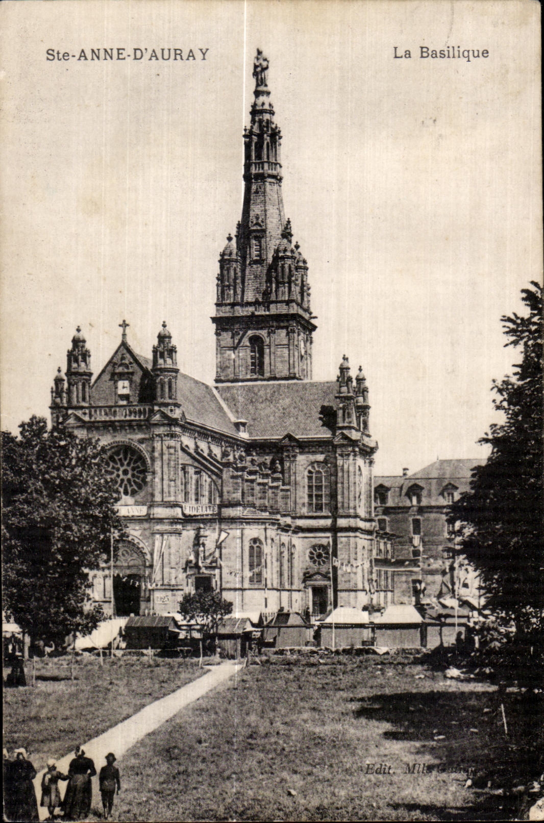 CPA Anne Auray the Basilica