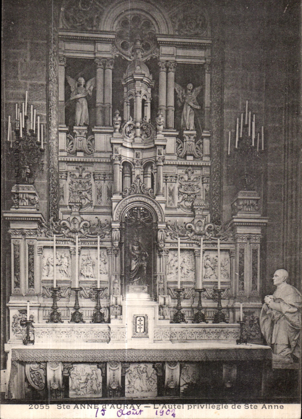 CPA Anne Auray Furnace bridge privllegle of Anne