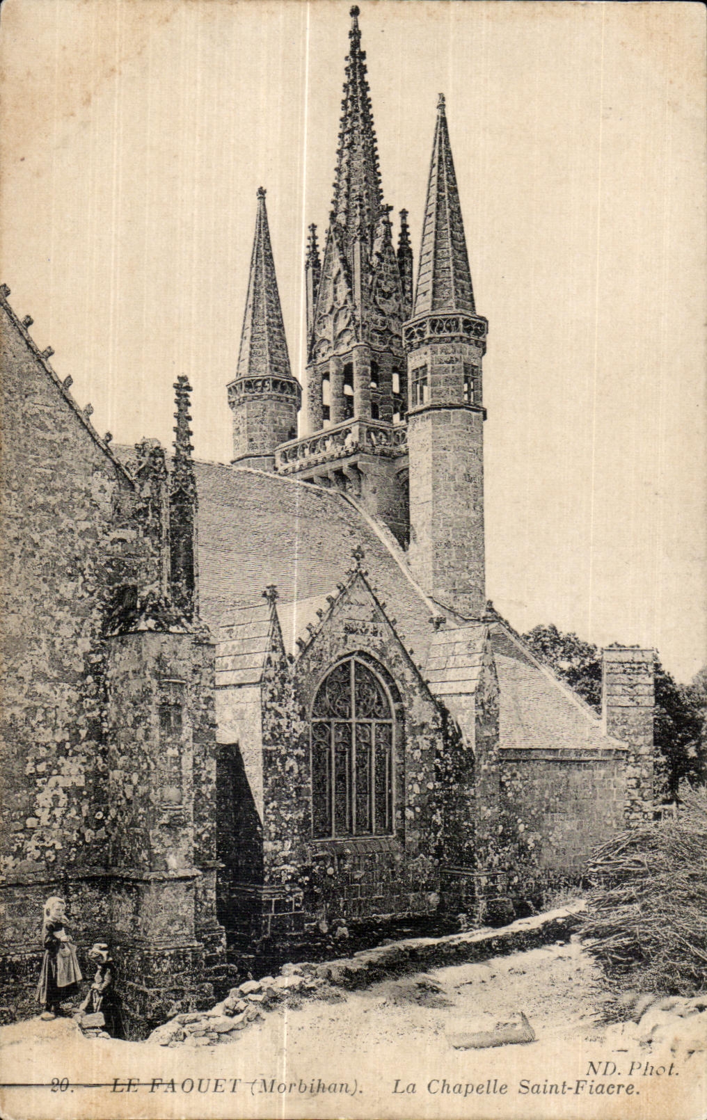 CPA Le Faouet(Morbihan) La Chapelle Saint Fiacre