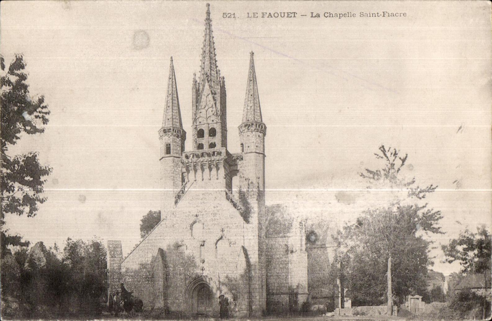 CPA Le Faouet La Chapelle Saint Fiacre