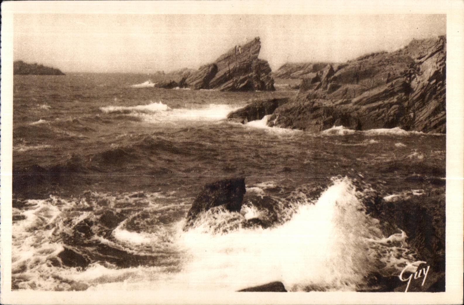 CPA Quiberon(Morbihan) La Cote Sauvage A La Pointe De Kervihan