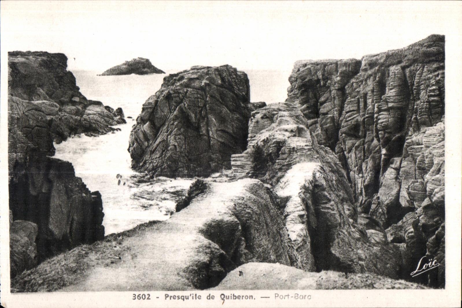 CPA Presqu ile de Quiberon Port Bara