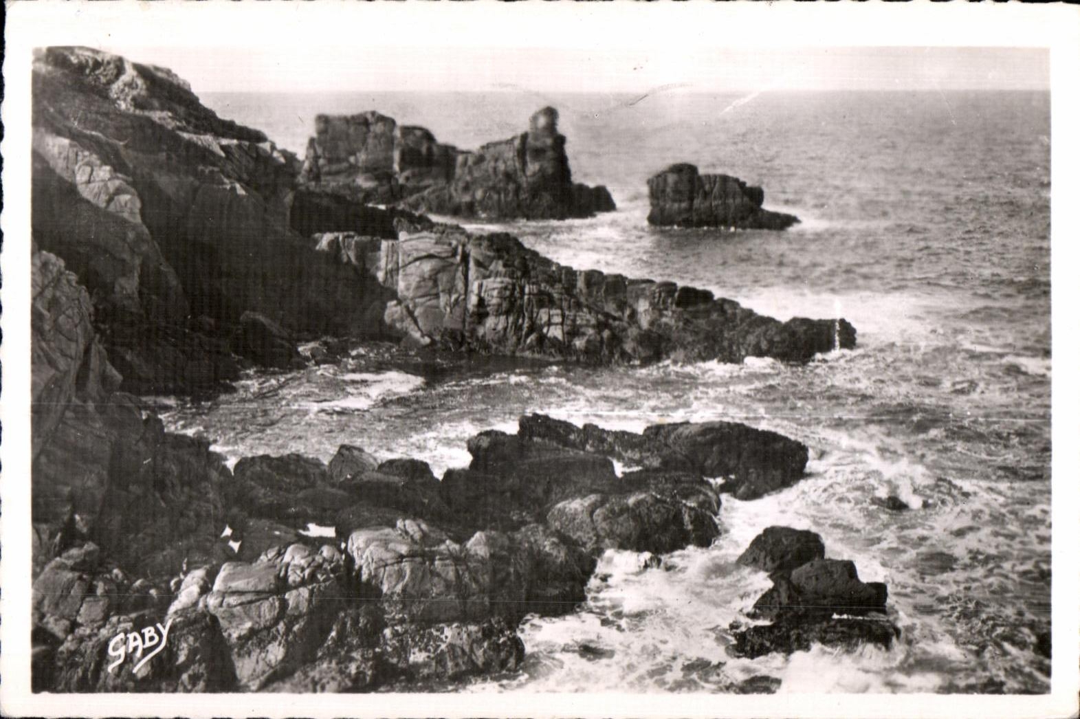 CPA Quiberon Les Rachers du Lion