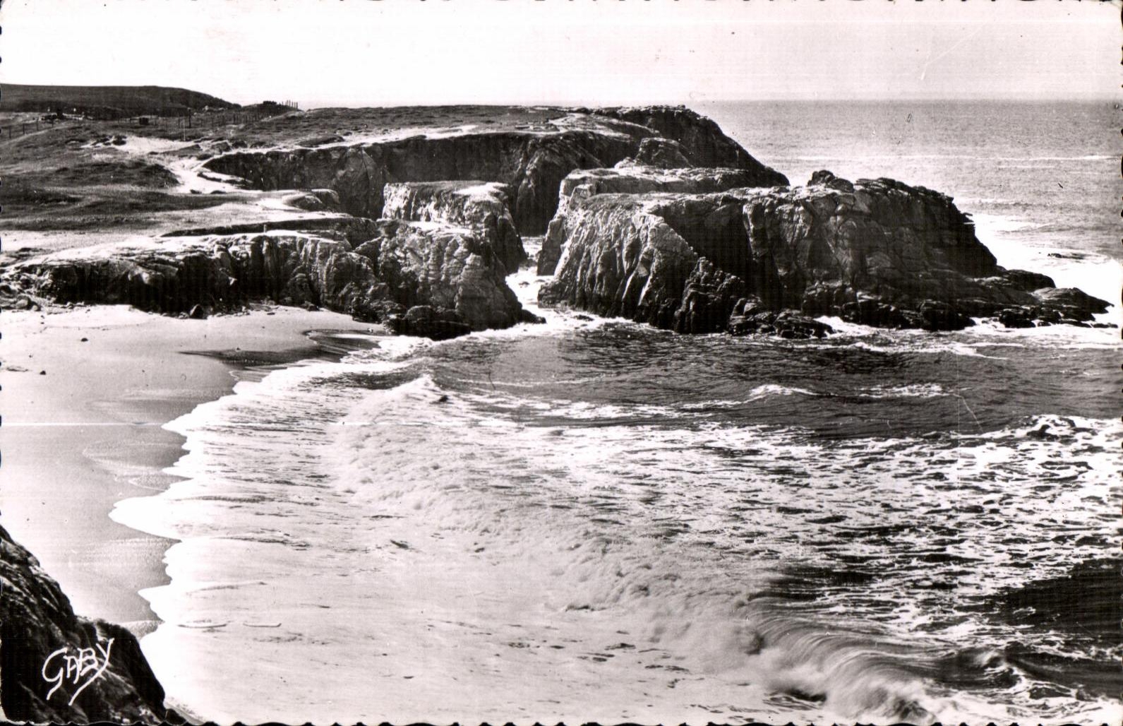 CPA Quiberon Couloirs de Port Bara