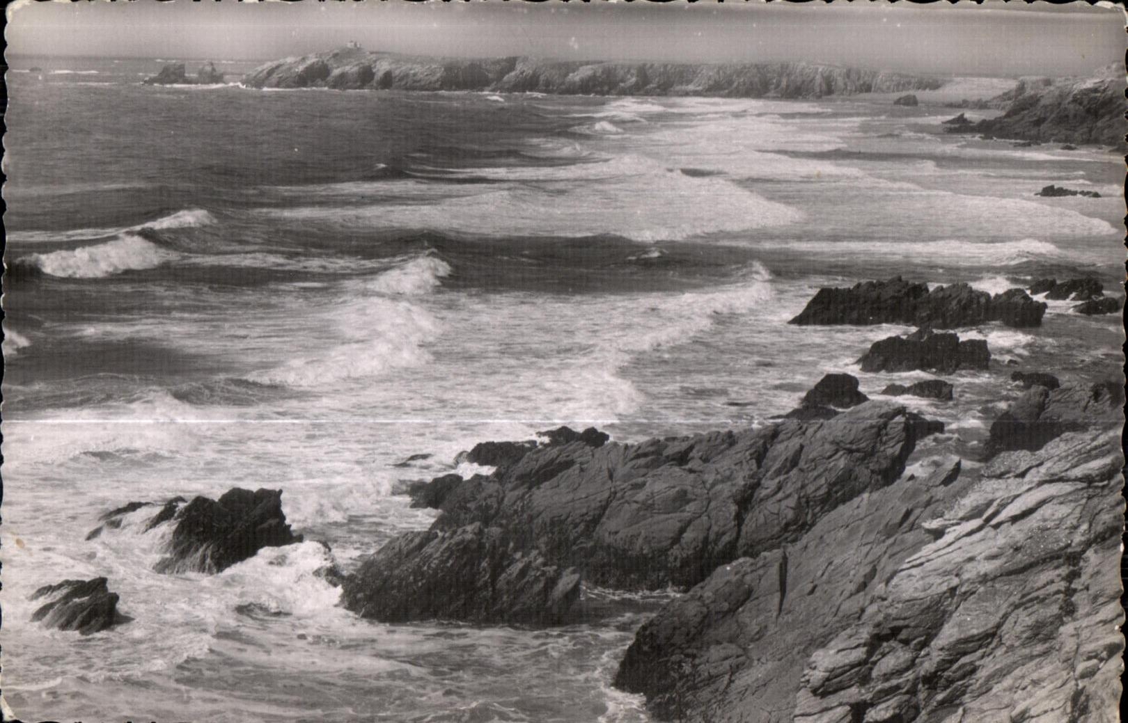 CPA Quiberon Saint Pierre Vue de la Plage de Port Blanc