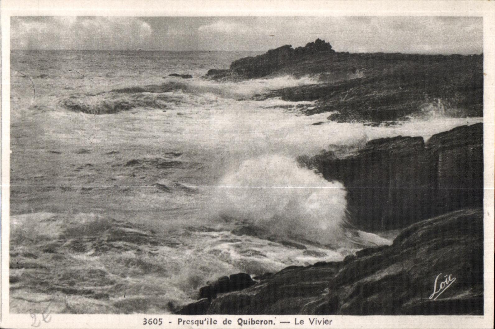 CPA Presqu ile de Quiberon Le Vivier