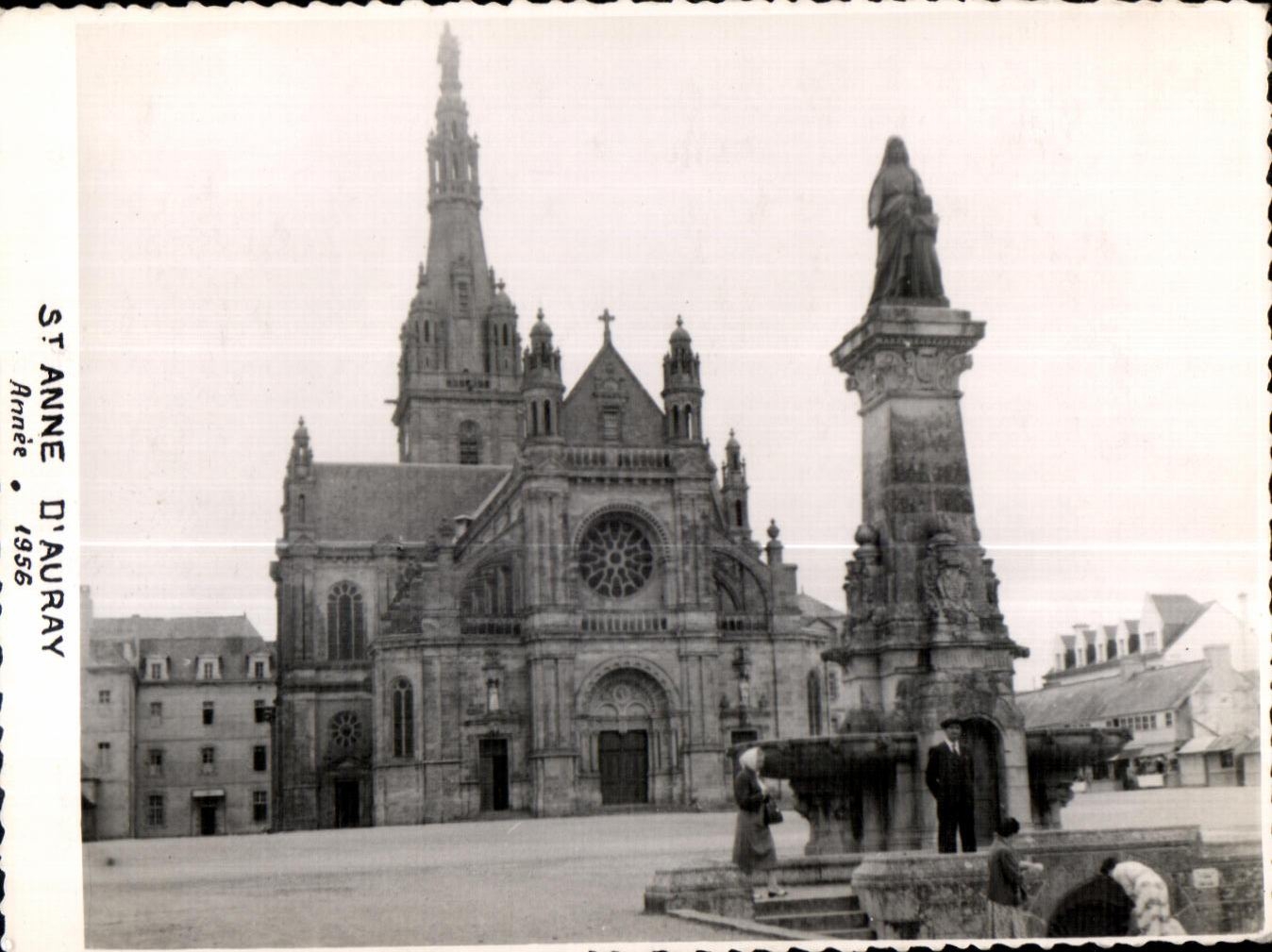 CPSM St Anne Auray Year Year 1956