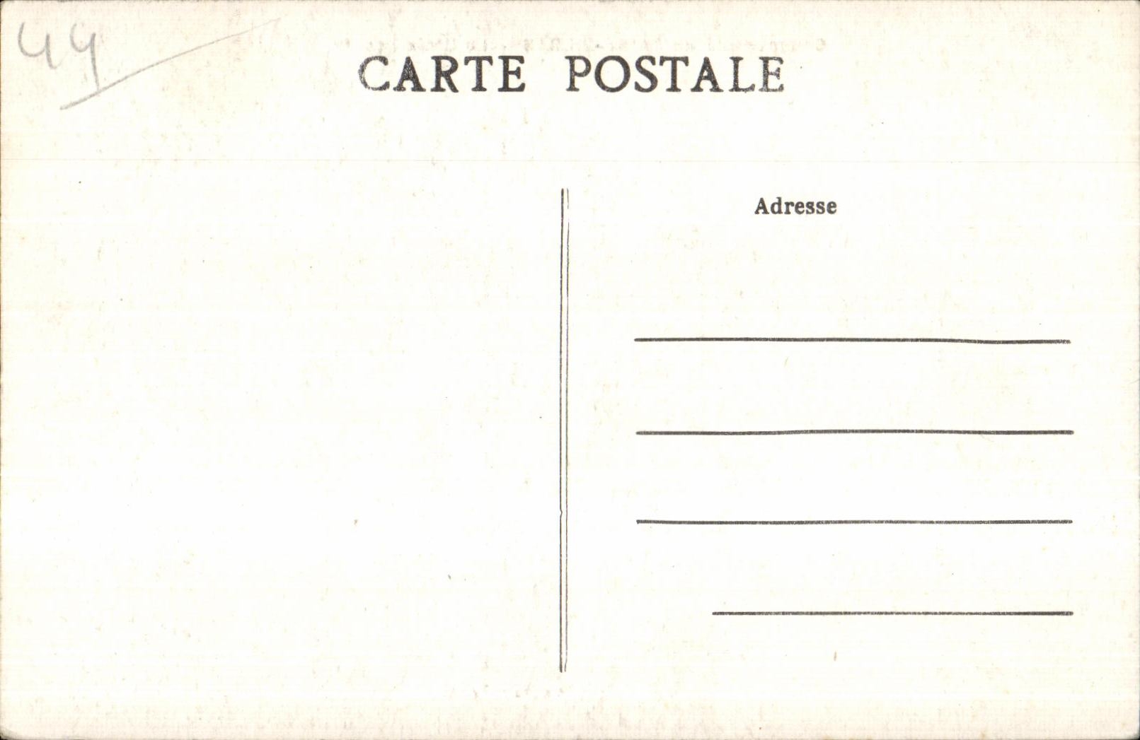 CPA la comunidad de santo Gildas Crolx de los tejos