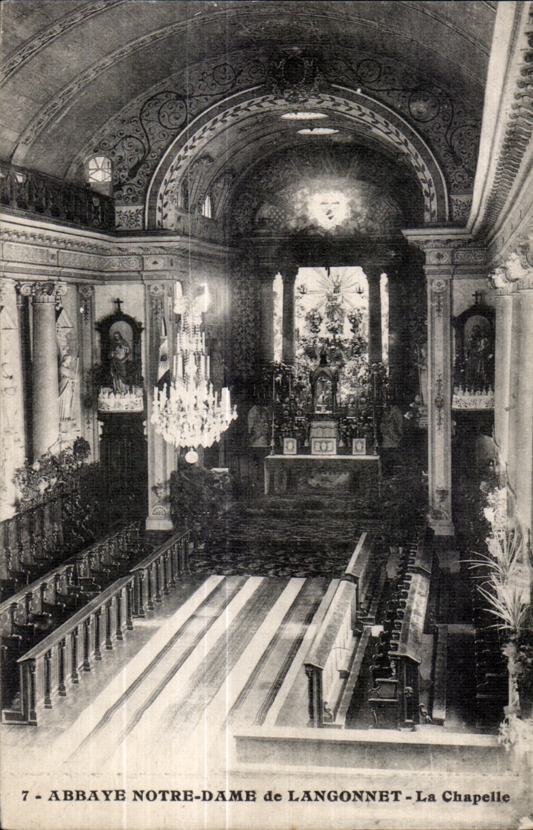 Abadia de CPA nuestra senora del La Chapelle de Langonnet