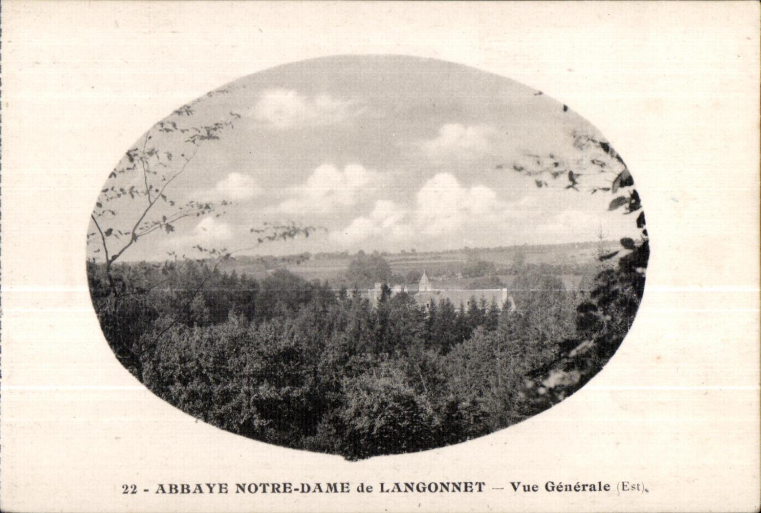 CPA Abbay nuestra senora de la opinion de Langonnet