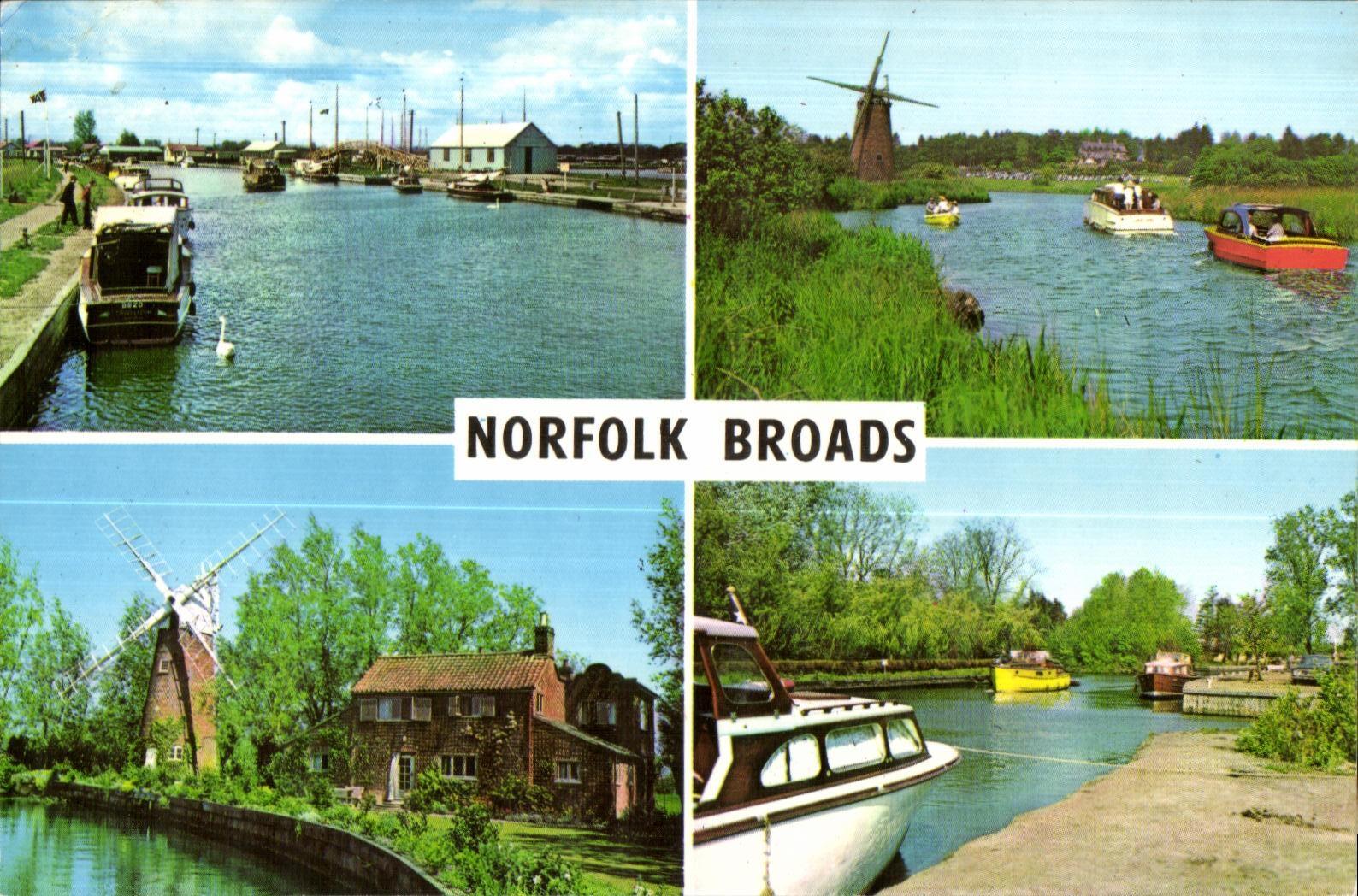 CPA To rivet Thurne At Potter Heigham To rivet Ant How Hill Hunsett Millet Stalham Staithe