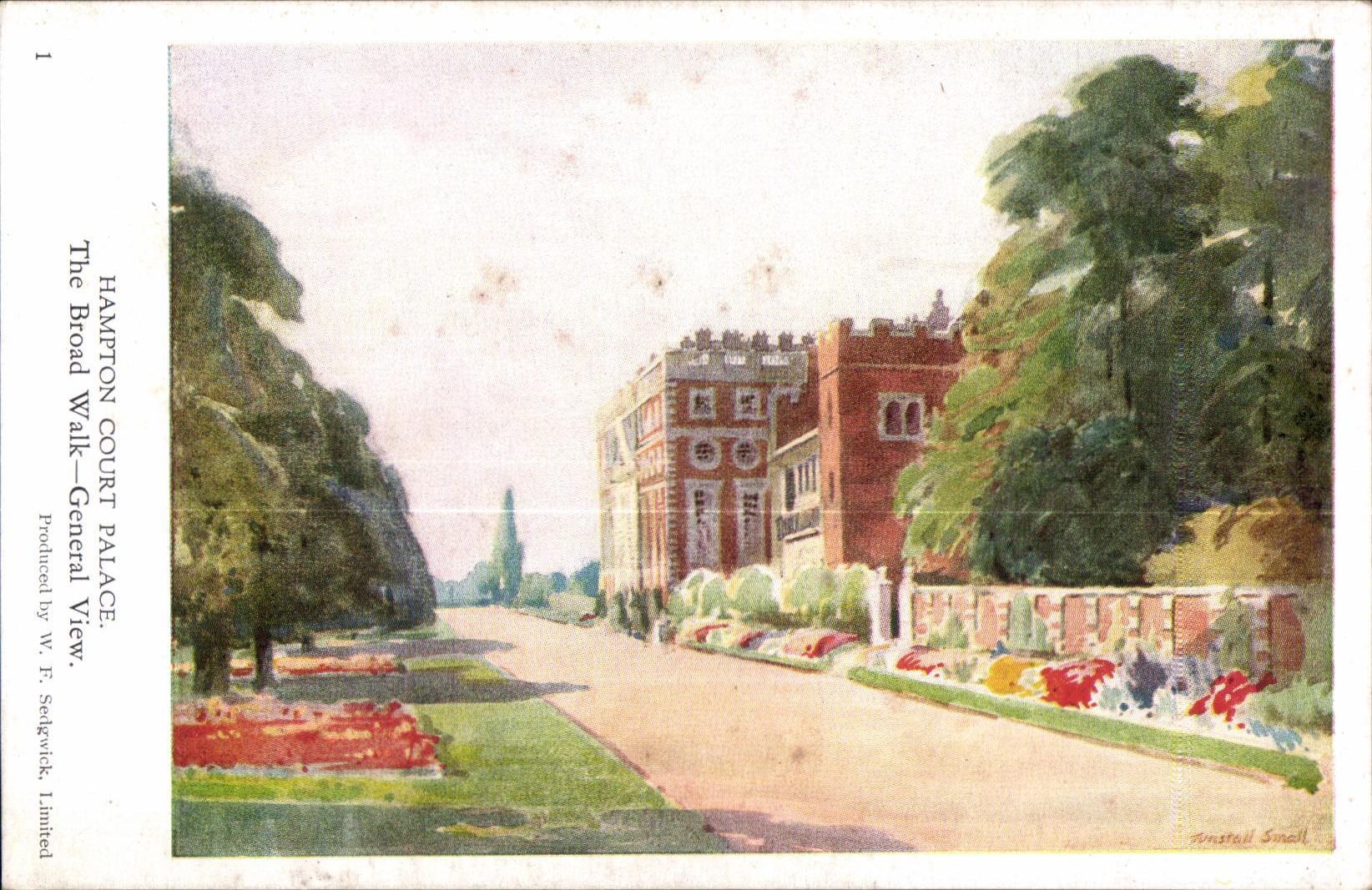 CPA Hampton Court De luxe hotel The Broad Walk Geberal View