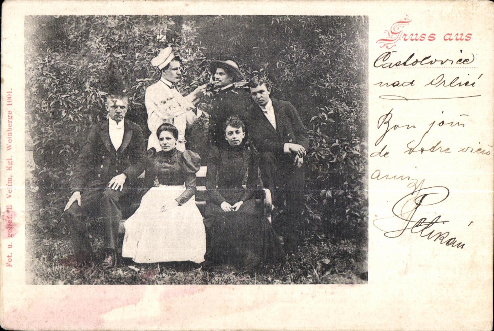 CPA GRuss aus Castolowice Tchequie Tchequia Tchecolovaquia Folklore Costume