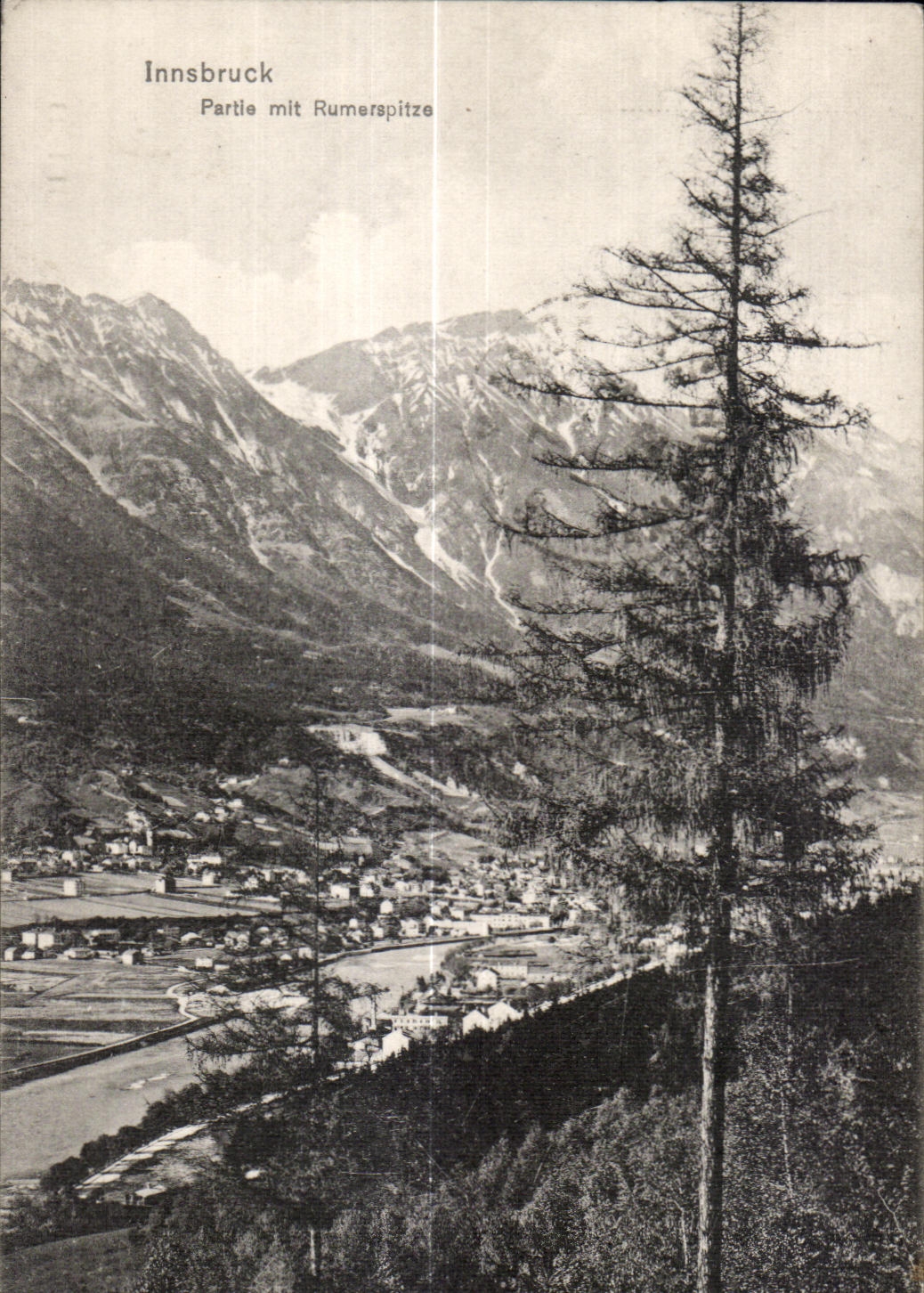 CPA Innsbruck Partie put Rumerspitze Austria