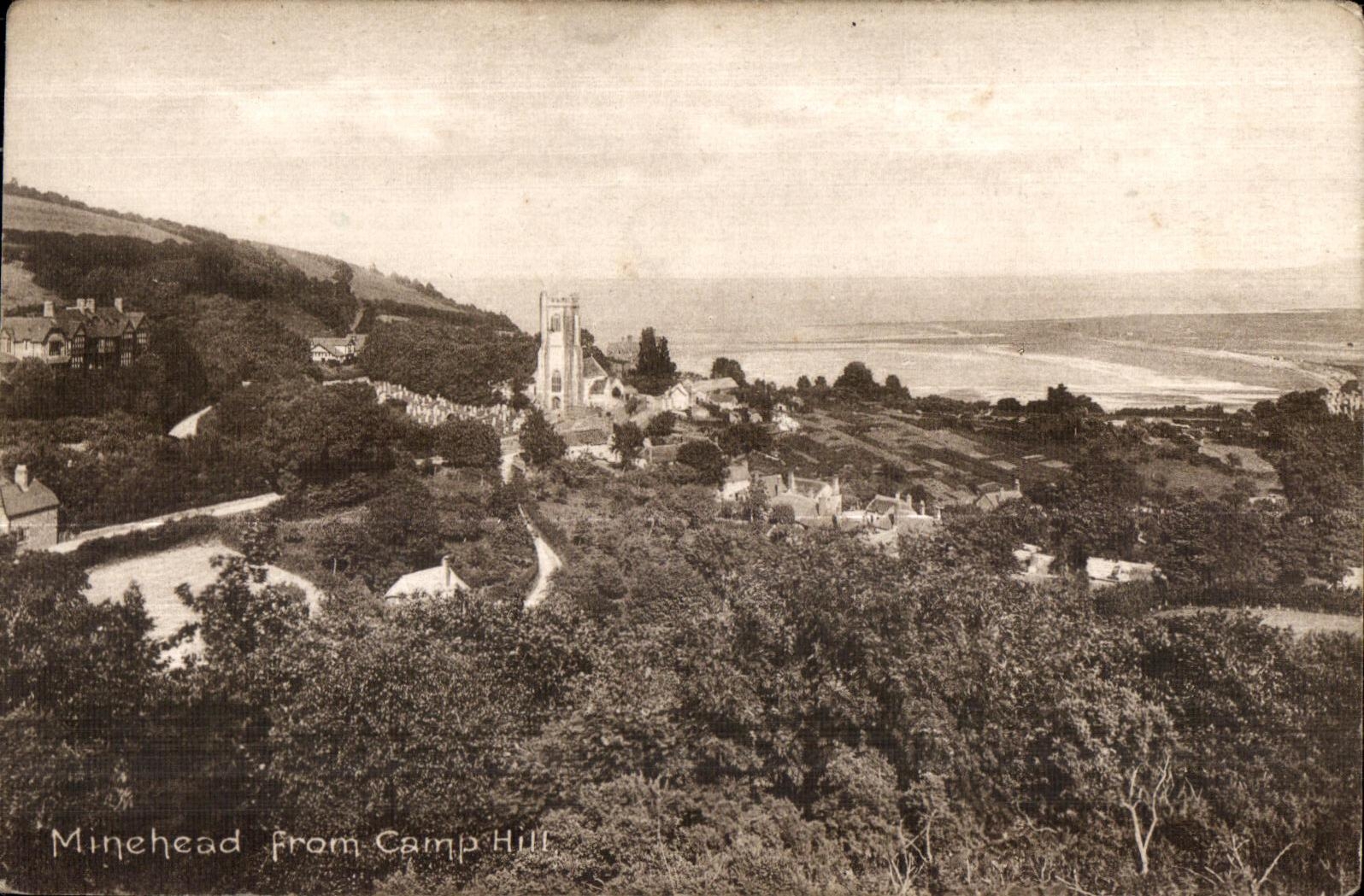 CPA Minehead from camp hill