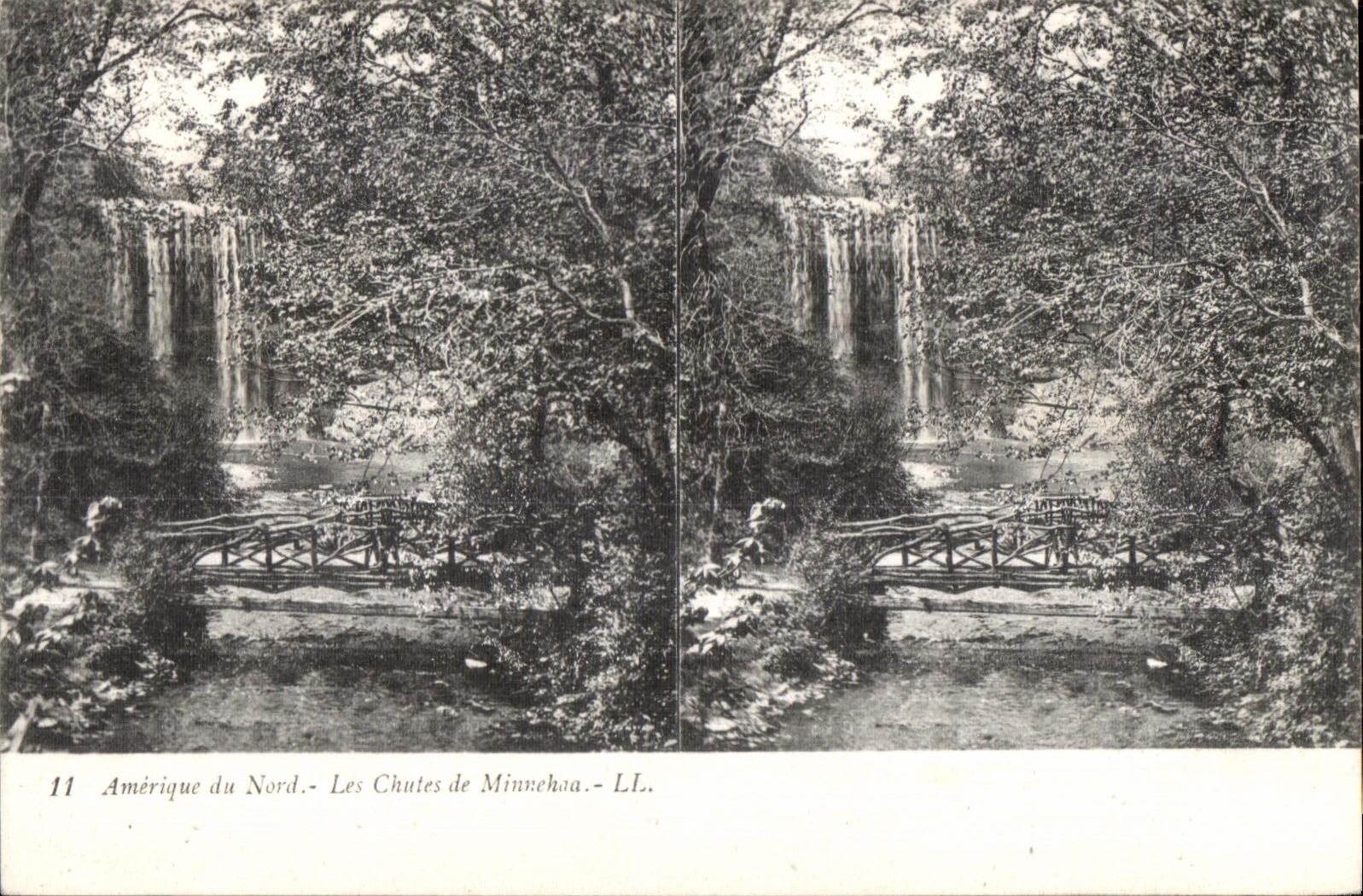 CPA Amerique du Nord Les Chutes de Minnehea