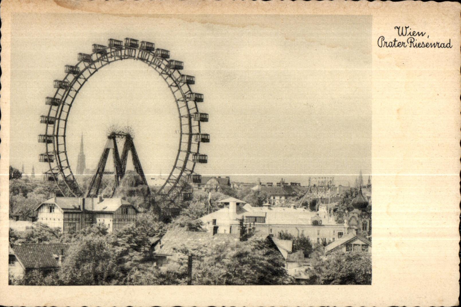 CPA Wien Prater Rieseurad