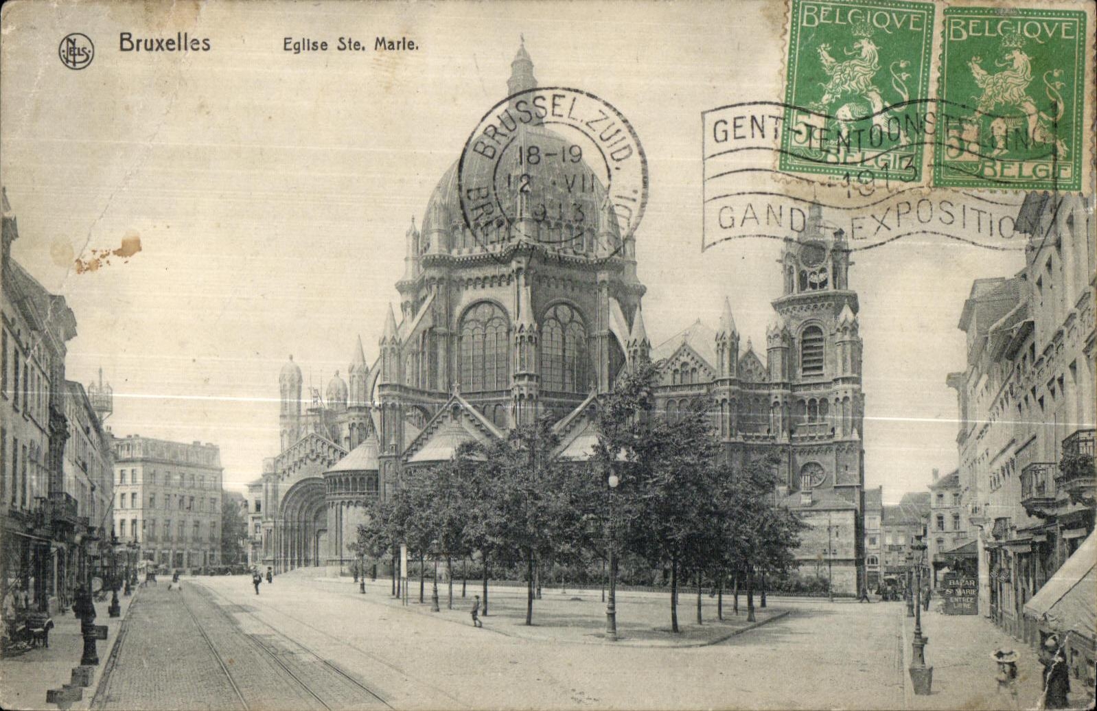 Iglesia co de CPA Bruselas Marie