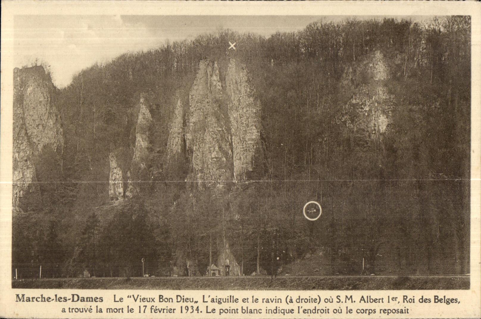 CPA Marche the ladies the Old man Good God switches and the ravine