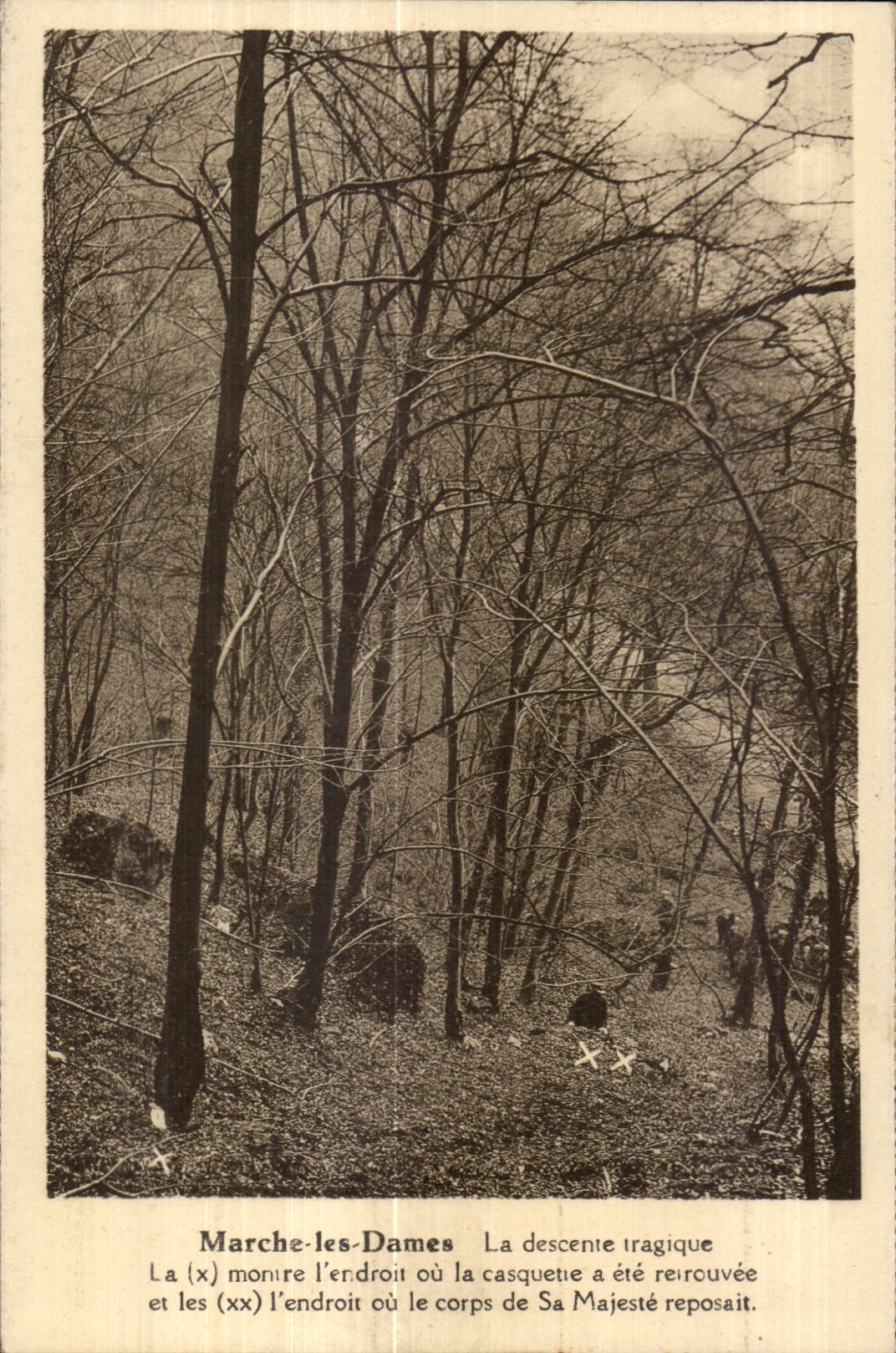 CPA Market the Ladies the tragic descent the monre I place or the casquetre was