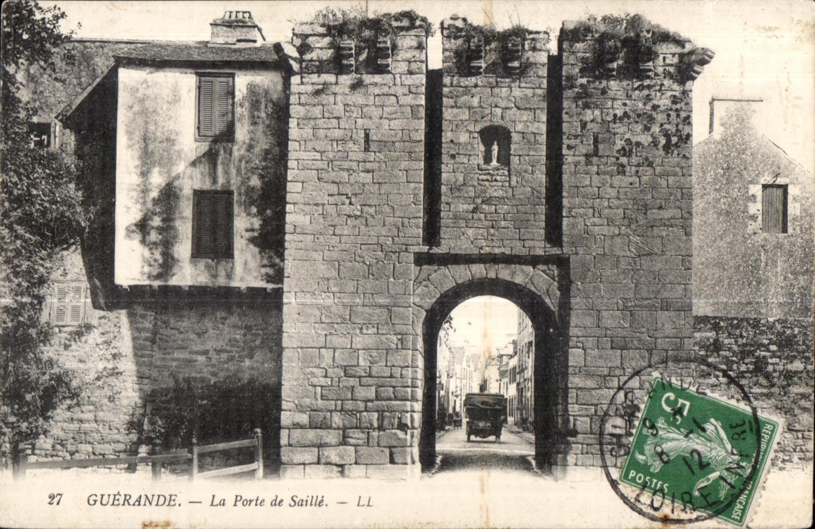CPA Guerande La Porte de Saille