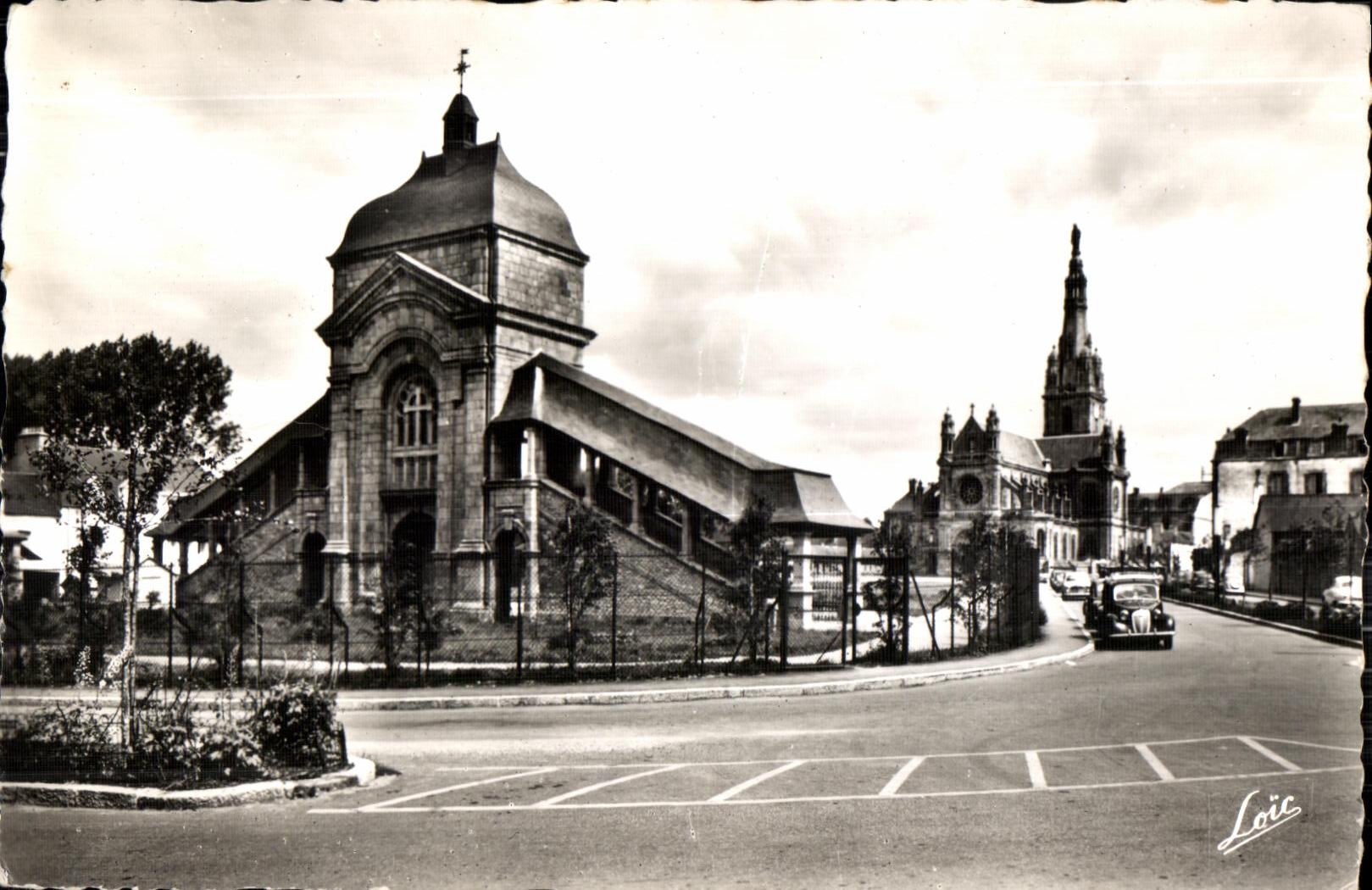 Sainte Anne Auray - Scala Sancta - the Basilica - CPA