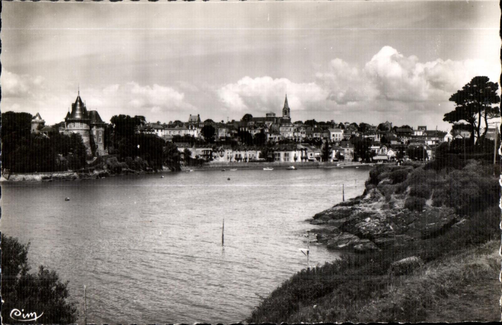 Pornic - Vue Generale - CPA 