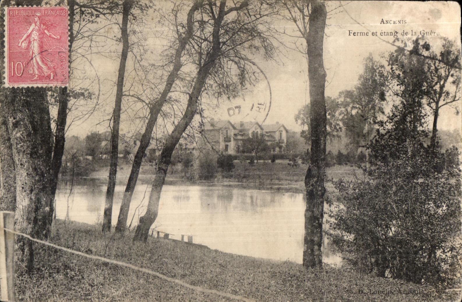 Ancenis - Ferme et Etang - CPA 