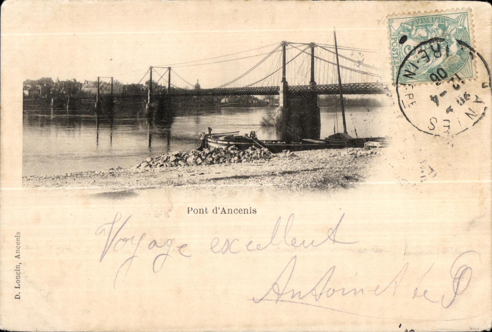 Ancenis - Le Pont - CPA 