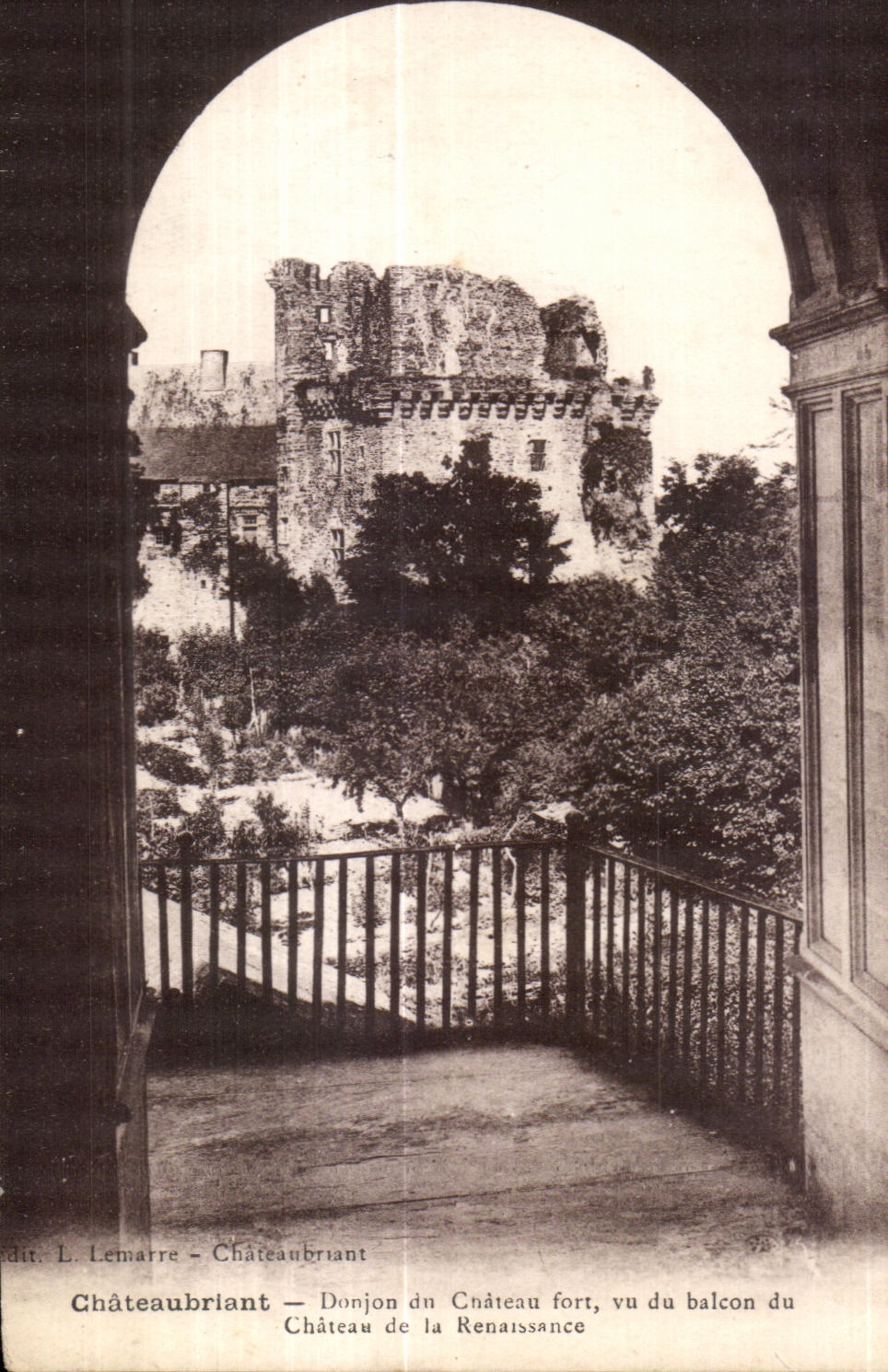 Chateaubriant - Keep of the Castle Fort - CPA