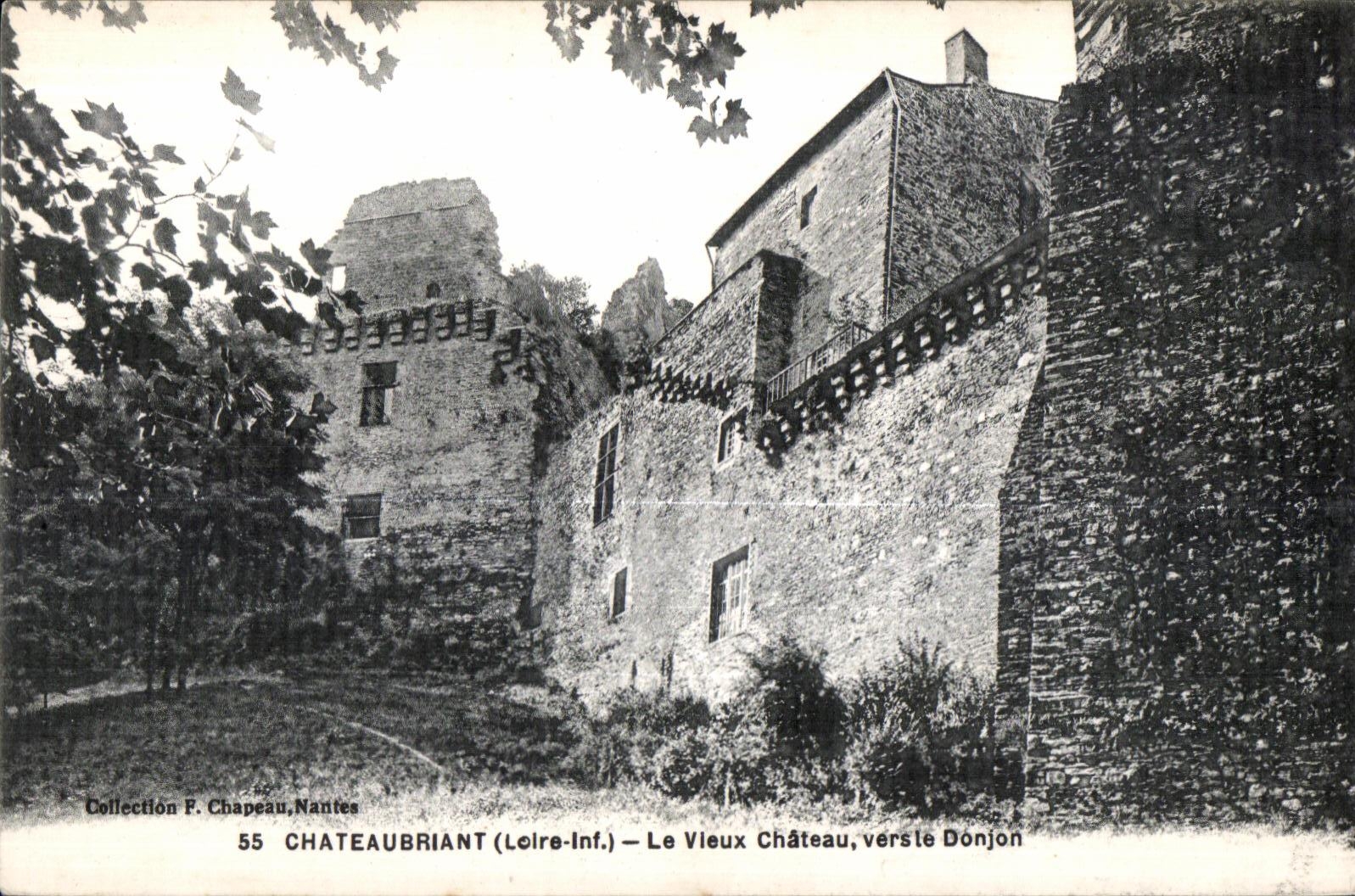 Chateaubriant - the Old Castle - CPA
