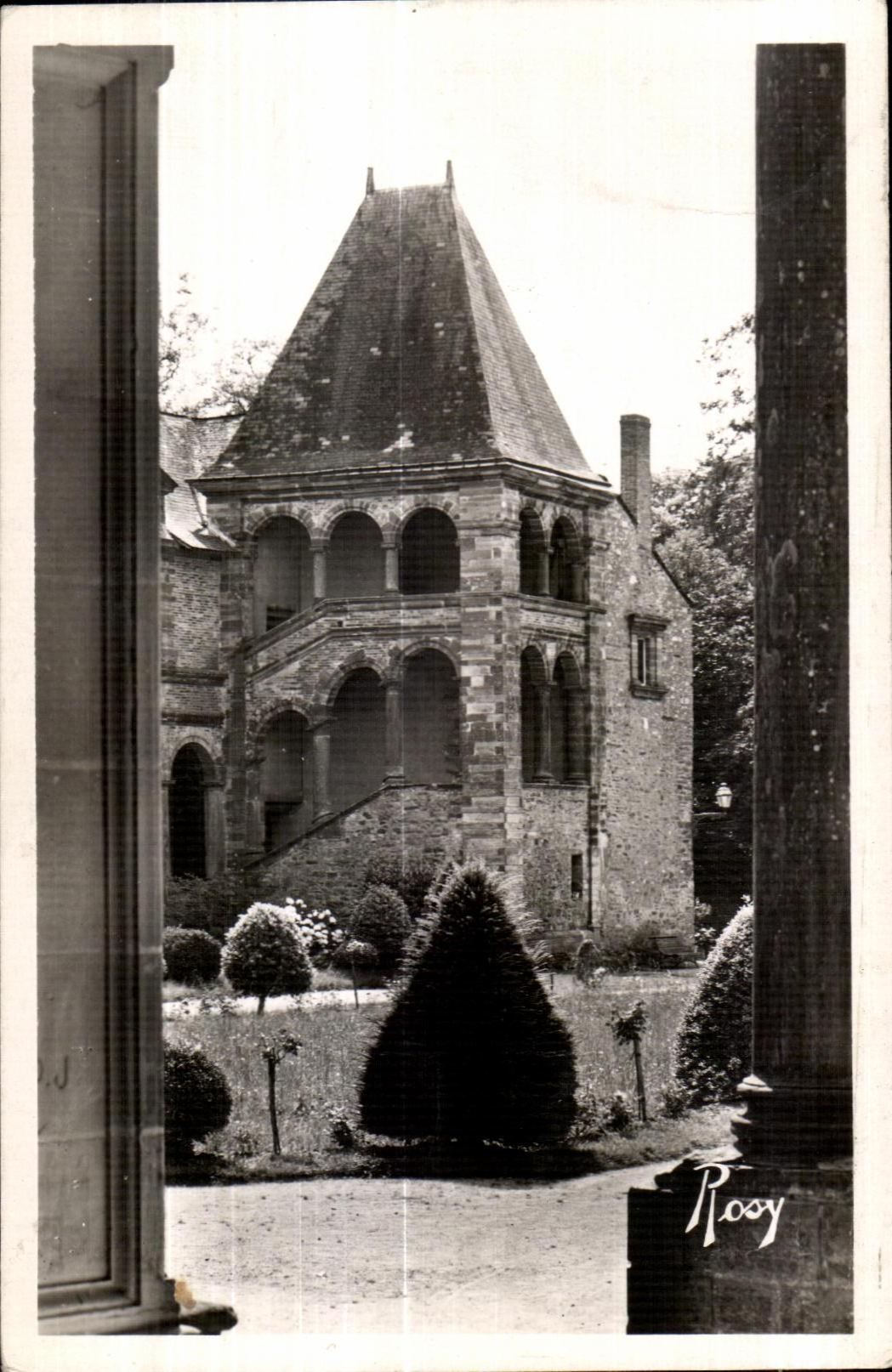 CPA Chateaubriant the House staircase of the Castle Renaissance