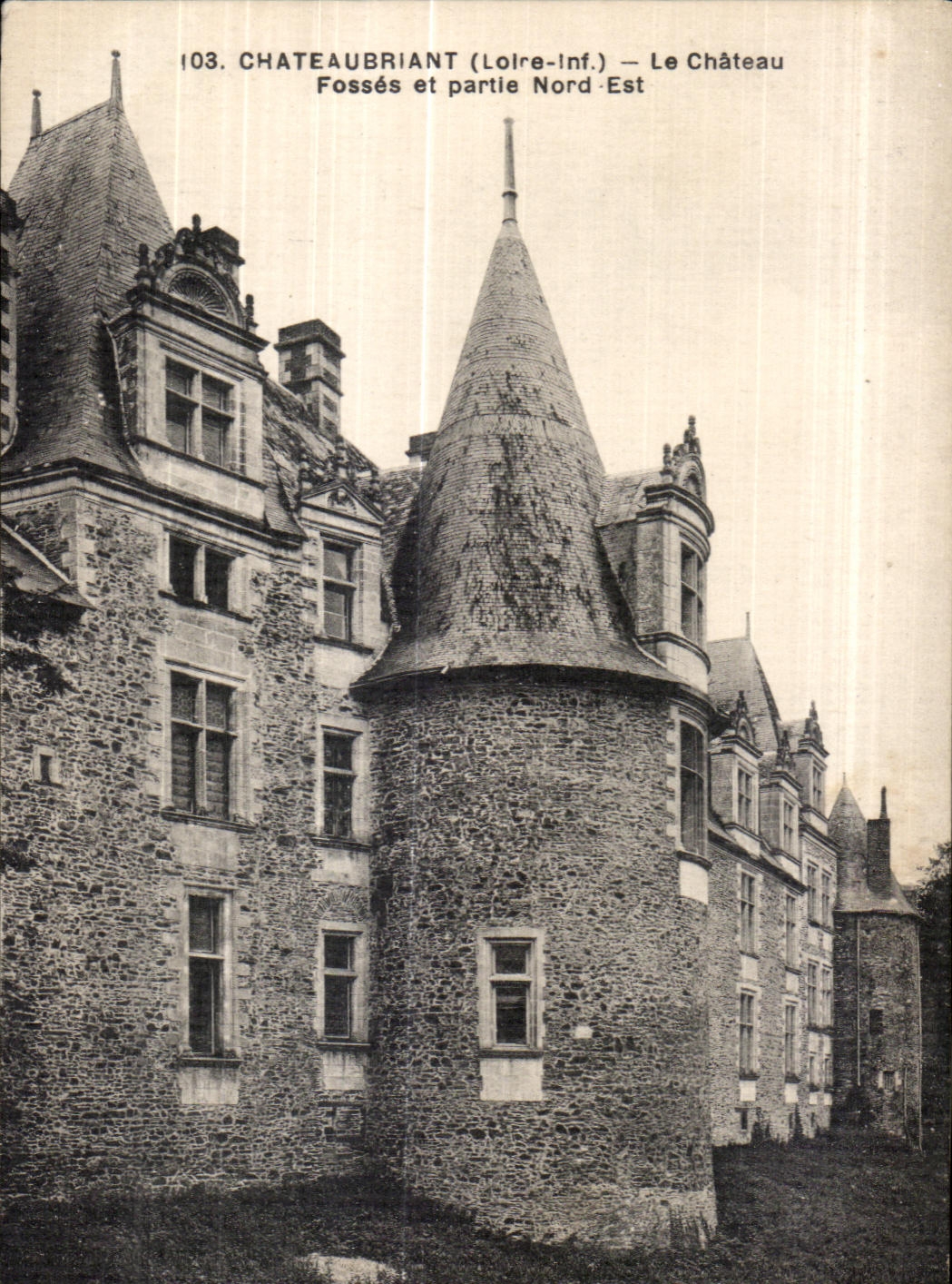 CPA Chateaubriant the Castle Pits and Northern part Is