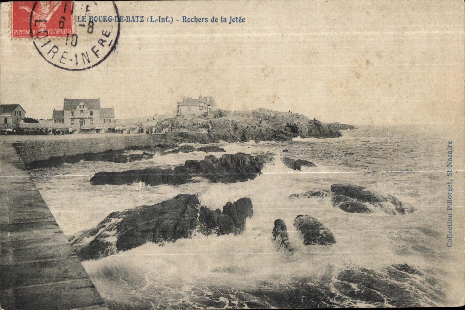 CPA las rocas de Borough De Batz del embarcadero