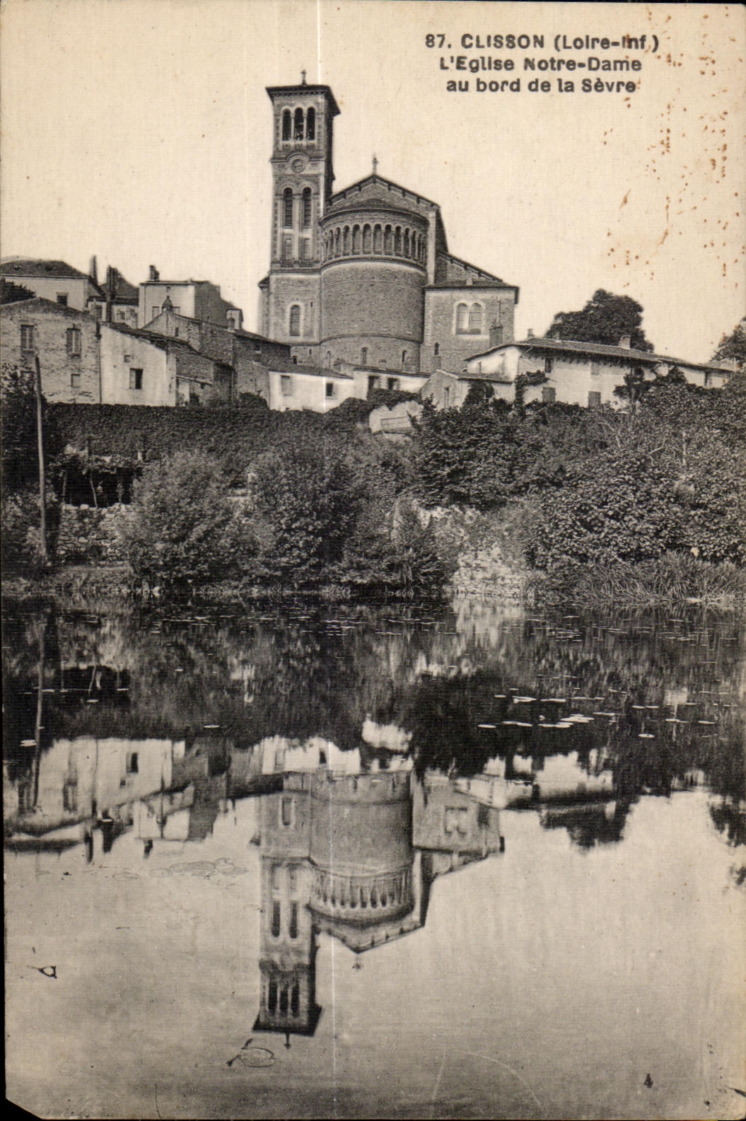 Clisson - Notre Dame Church at the edge of Separates - CPA