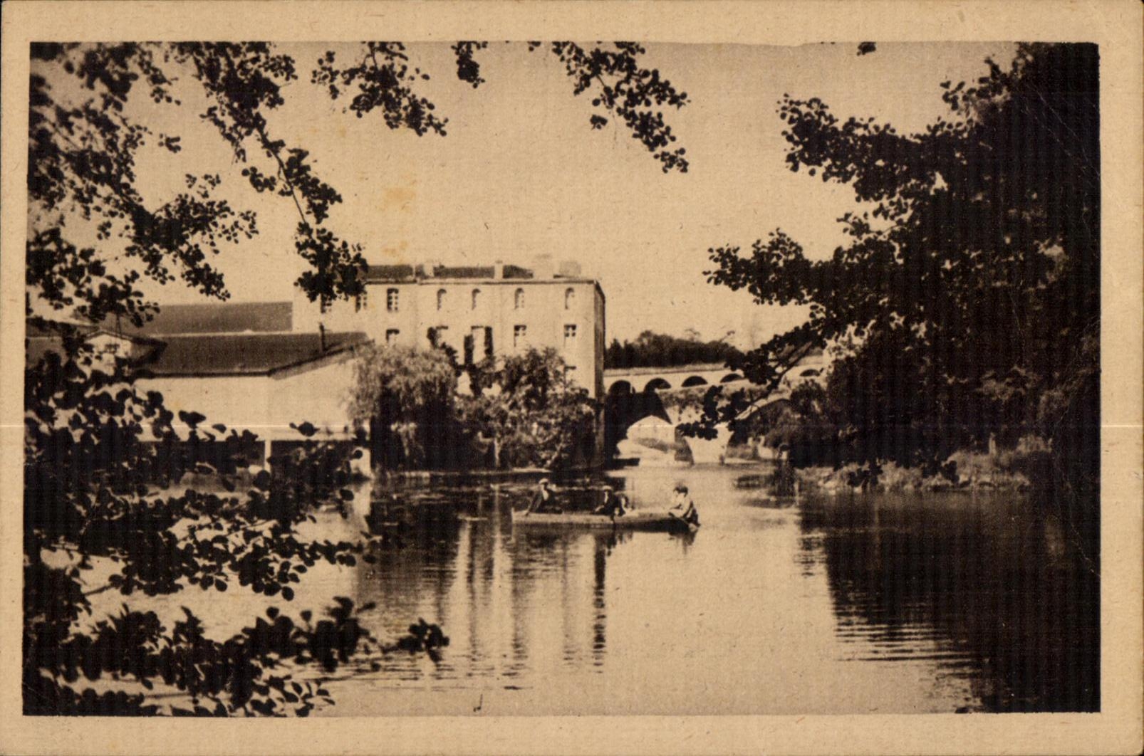 Clisson - vista del viaducto - CPA
