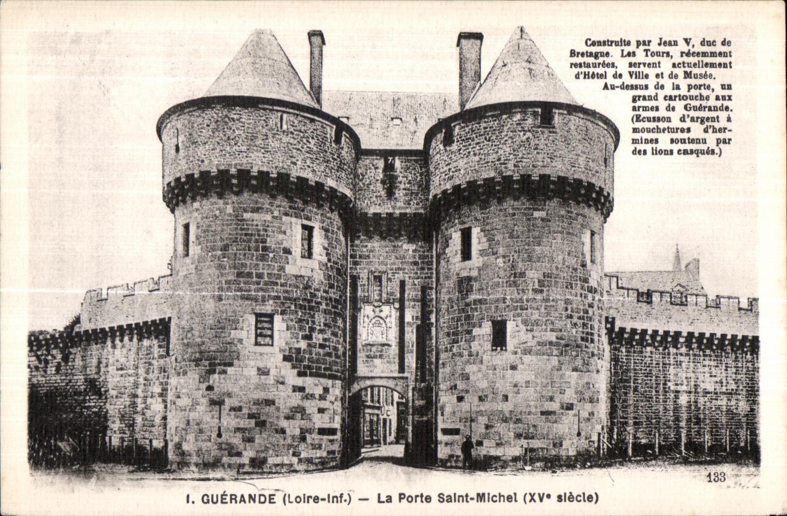 CPA Guerande (Loire Inf) La Porte Saint Michel