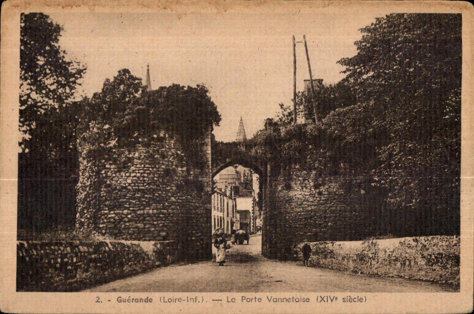 CPA Guerande (Loire Inf) La Porte Vannetaise
