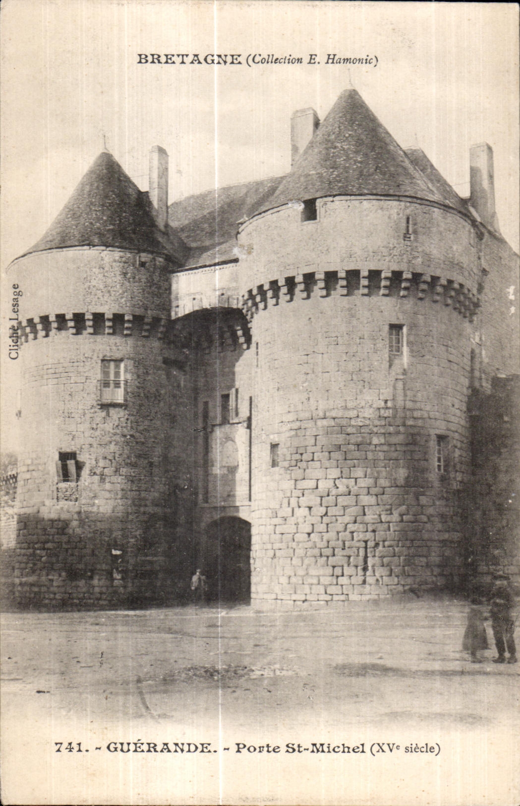CPA Guerande Povte St Michal